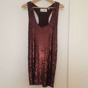 Vintage Sequined Dress